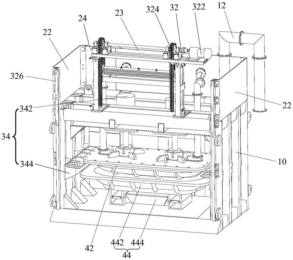 Hot aluminum slag treatment equipment