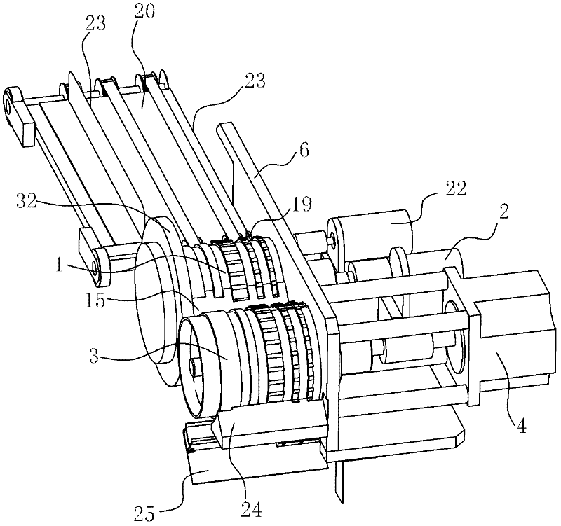 Automatic sorting mechanism for acupuncture needles