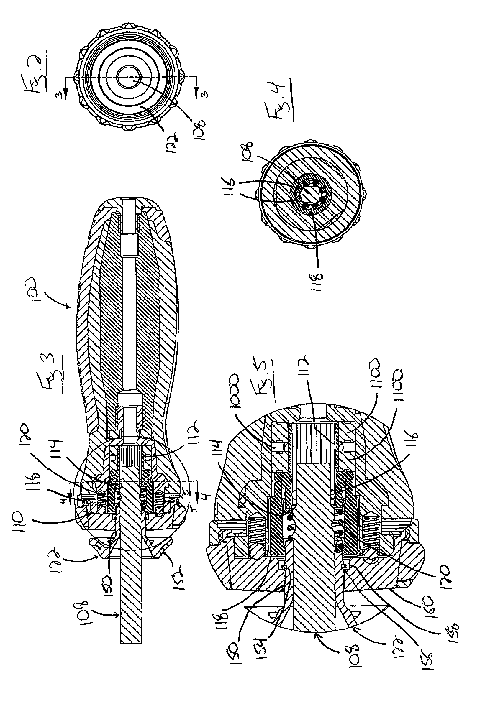 Shaft securing mechanism for a tool