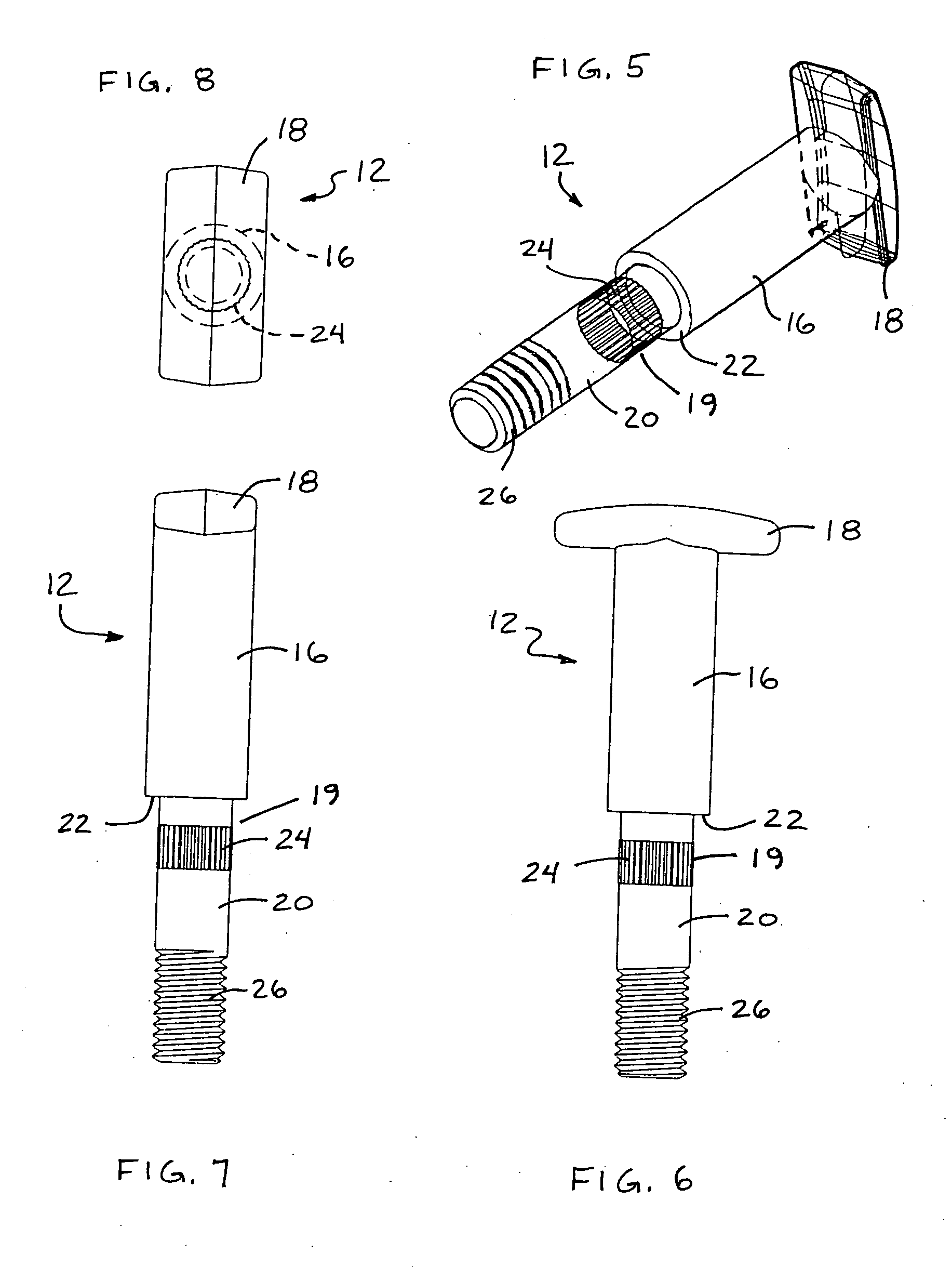 Pin assembly for conveyor chain