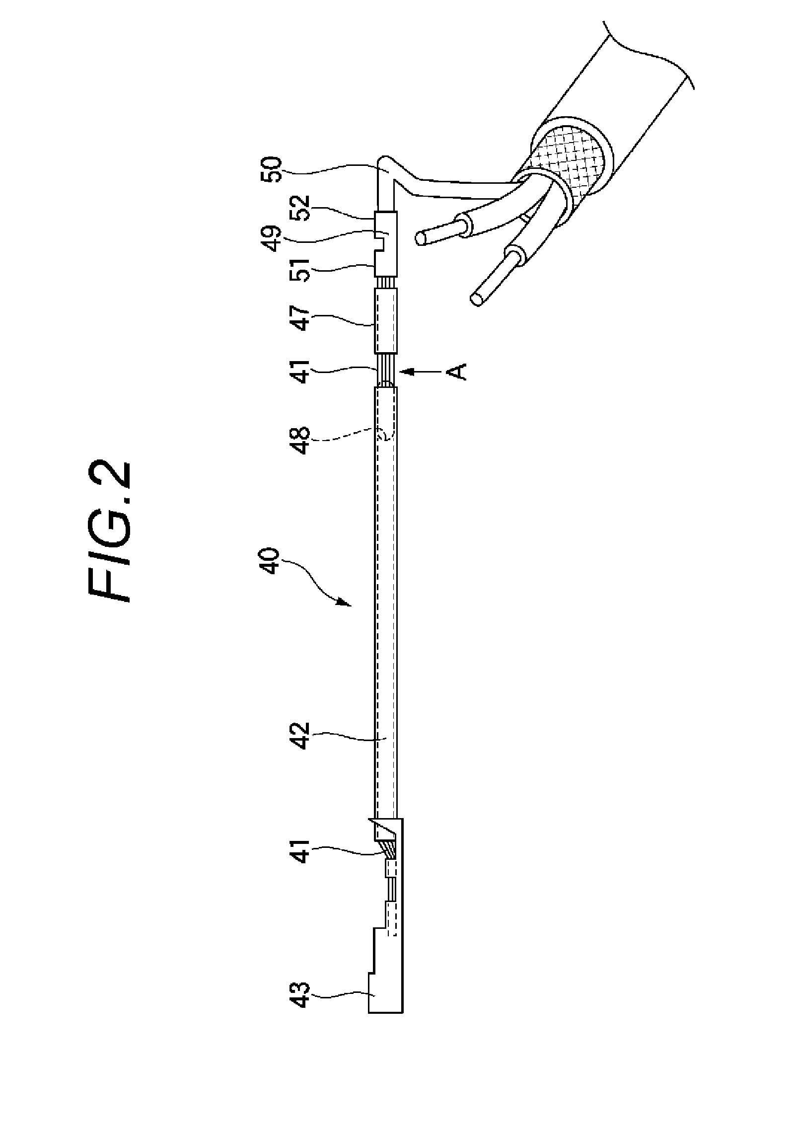 Water stop treatment method and insulating covered electric wire