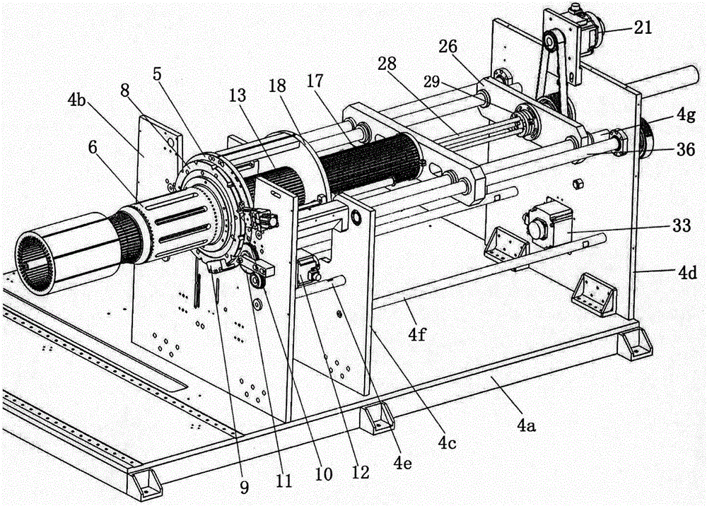 Stator wire embedding mold and stator wire embedding device