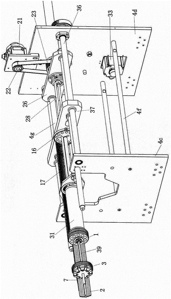 Stator wire embedding mold and stator wire embedding device