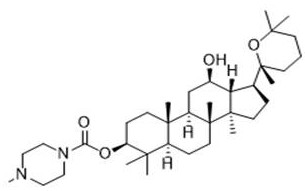 Panaxadiol compound as well as preparation method and medical application thereof