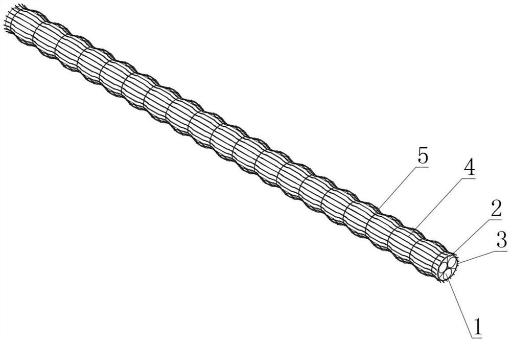 Super-hydrophobic ice-resistant coating for special cable