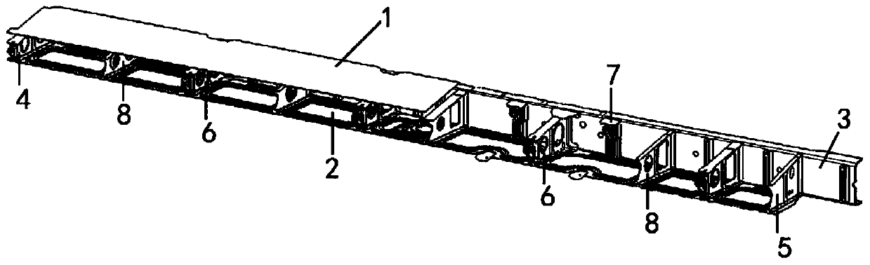 Aircraft airfoil trailing edge cabin drainage design method