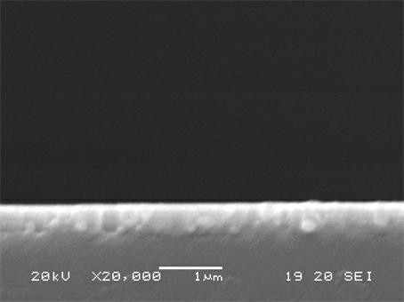 Preparation method for copper oxide nano line array film