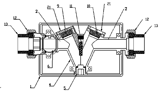 Intelligent fluid leakage protection device and control method thereof