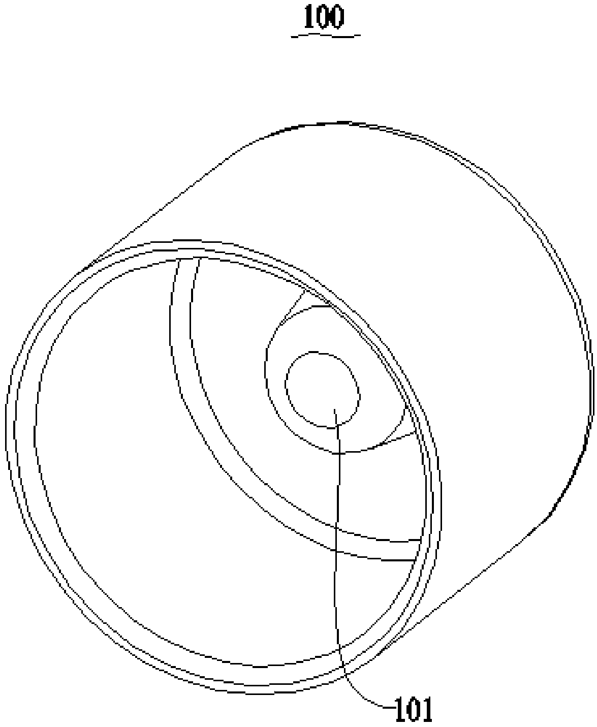 Copper cap manufacturing process and die used for manufacturing copper caps