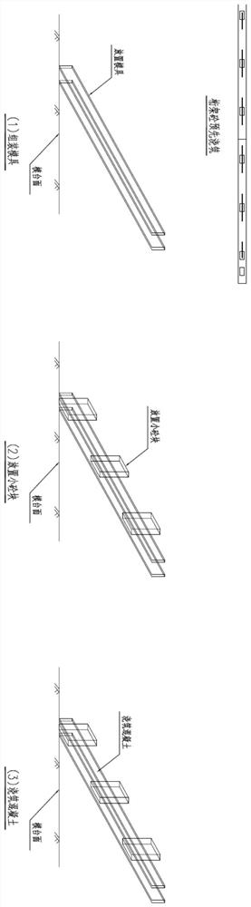 Prefabricated ribbed concrete laminated slab and preparation method thereof