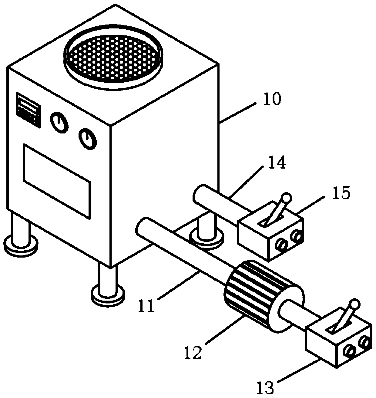 Production equipment and production method of activated carbon-based soil remediation fertilizer