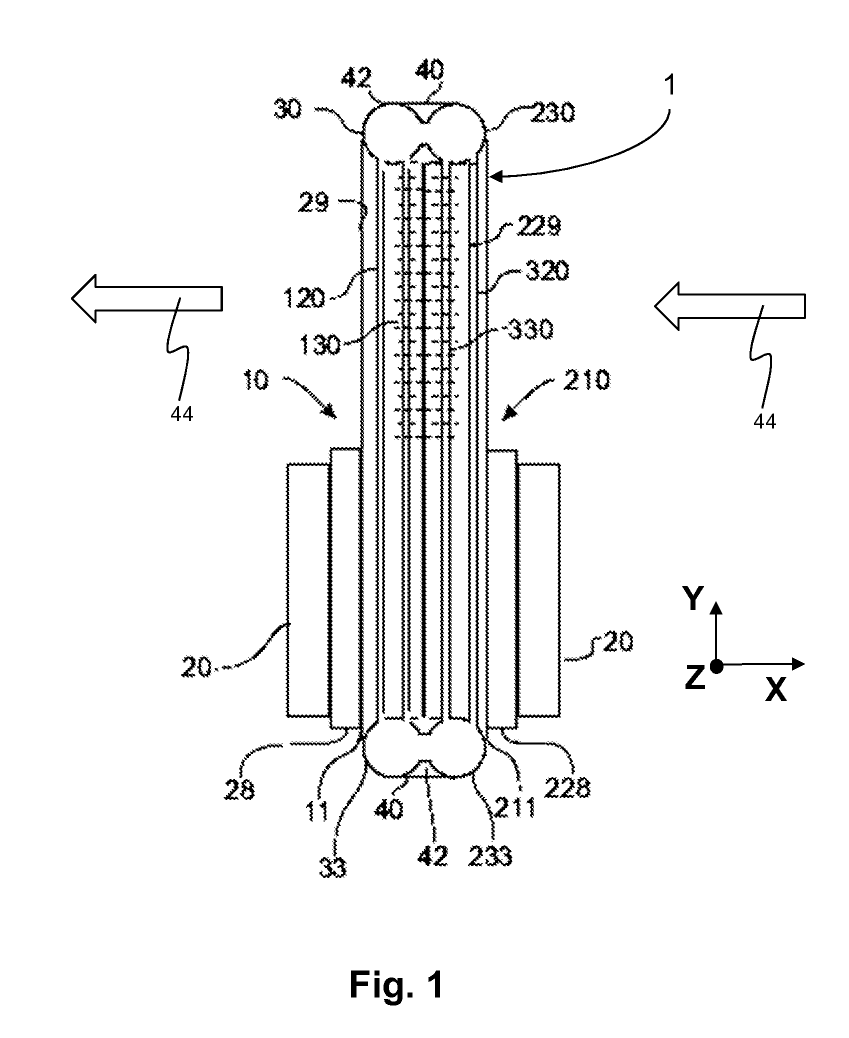Heat exchanger for traction converters