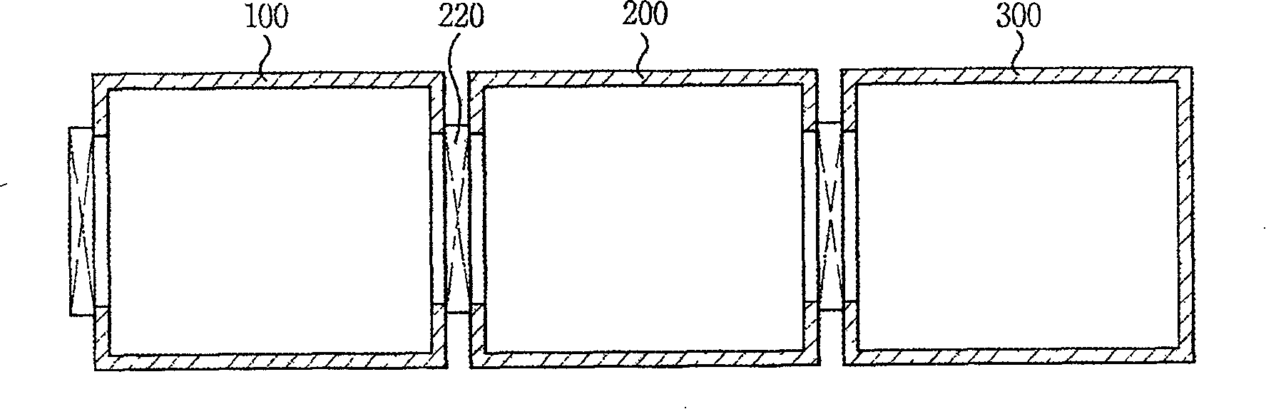 Apparatus for manufacturing flat display