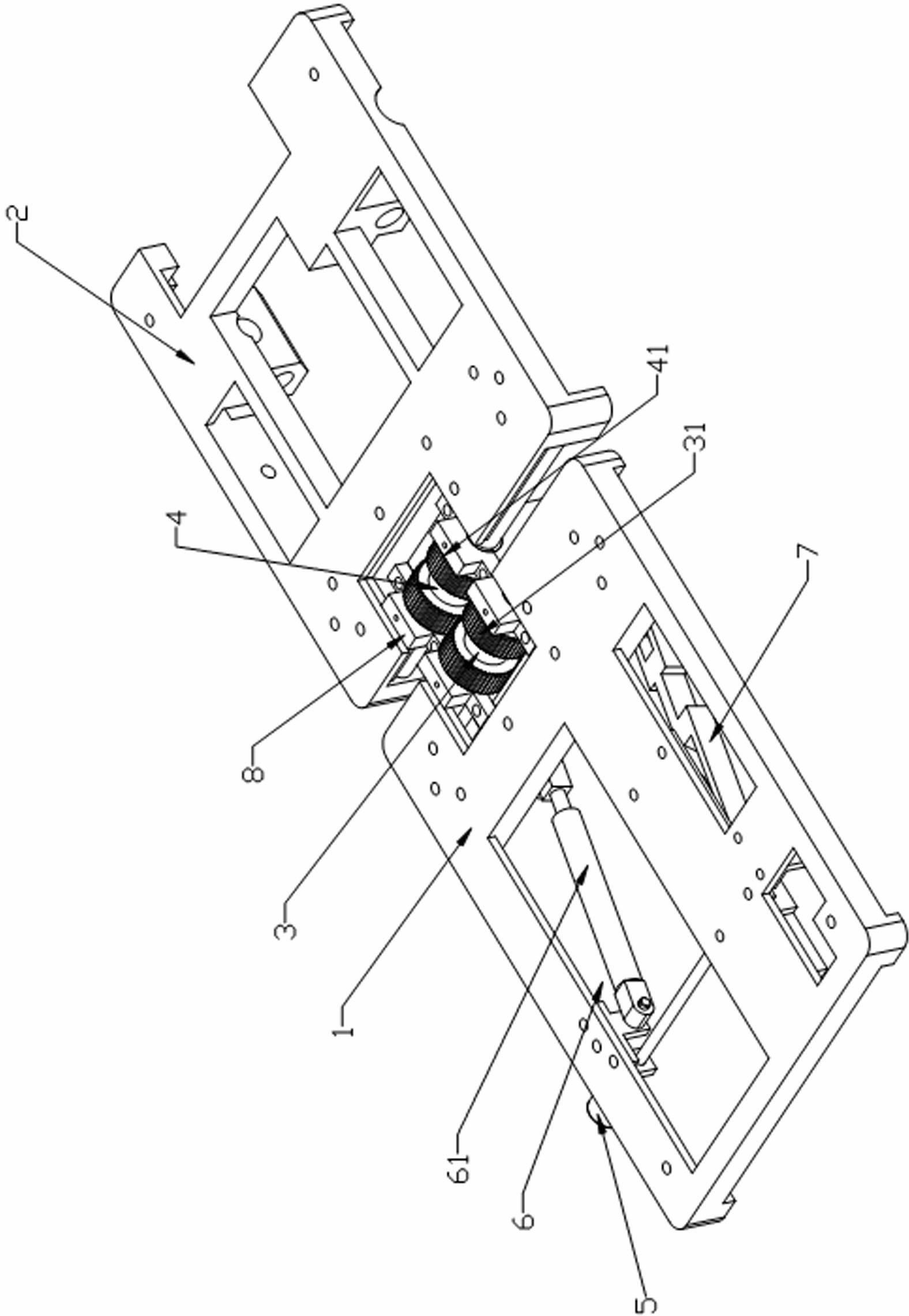 Leg plate turnover device for obstetric and sick bed in obstetric and gynecologic department