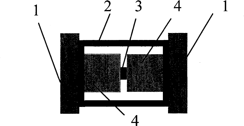 Chip surface contact glass packaging rectifier tube and manufacturing method thereof