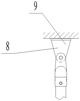 A mine-proof seat for a vehicle