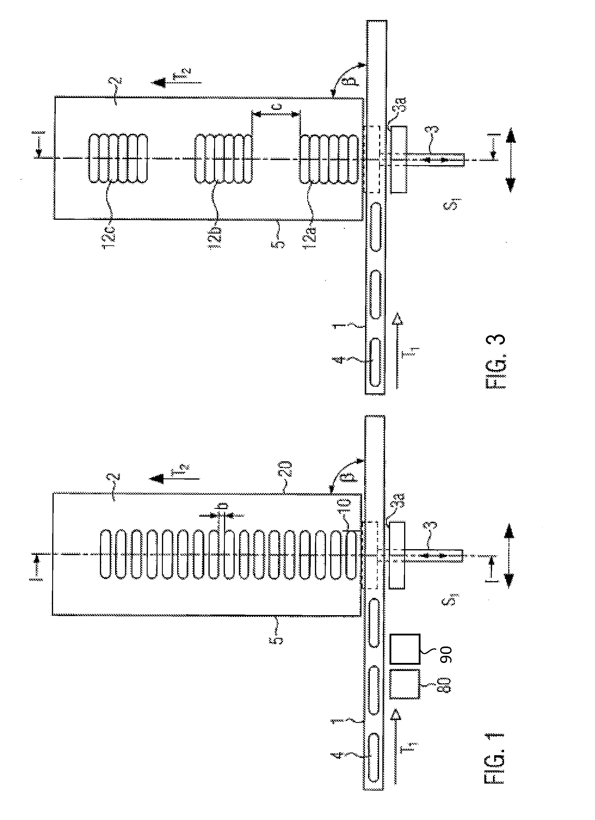 Device and method for transferring sausage portions