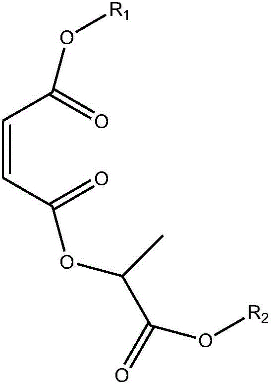 O-maleoyl lactylate compound, its preparation method and its application in the synthesis of polycarboxylate superplasticizer