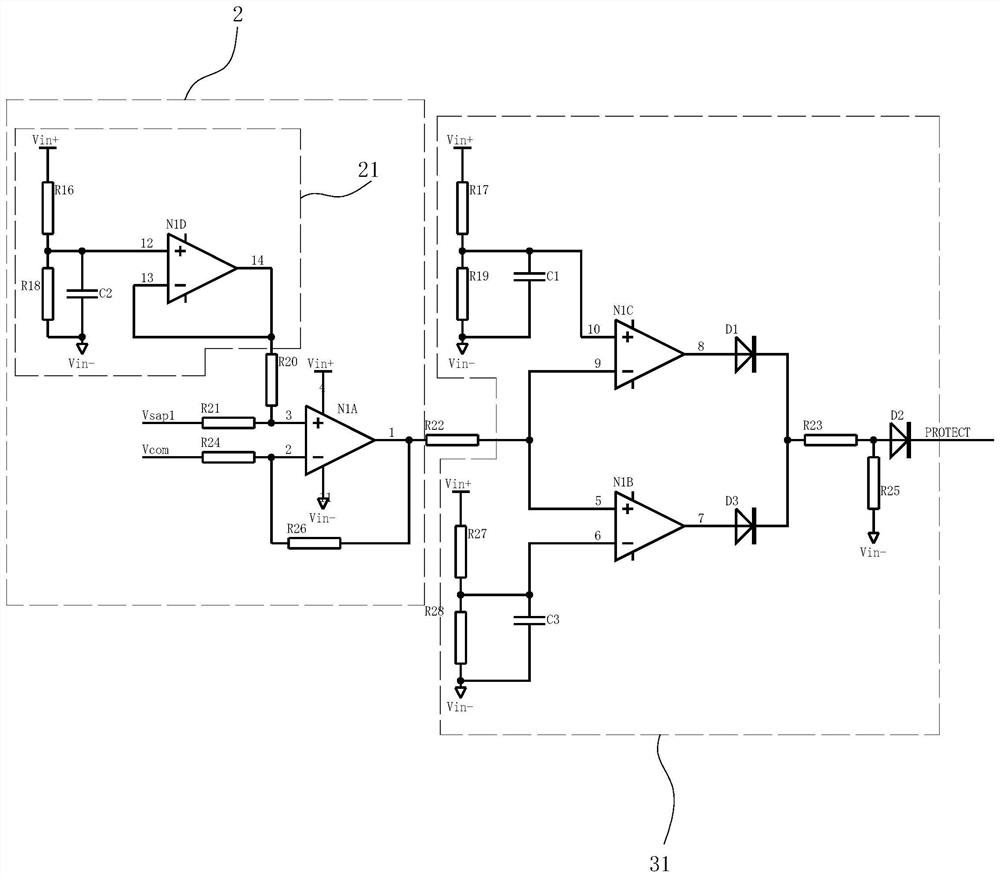 Control protection circuit