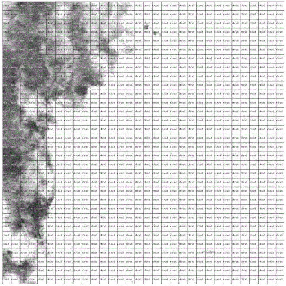 Real-time detection method of visible light remote-sensing image cloud field