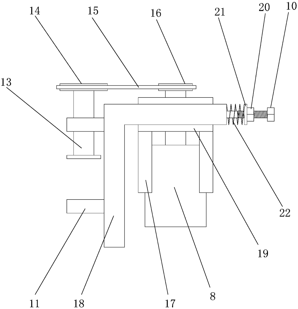 Biological fermentation tank with function of rapidly cleaning tank bottom