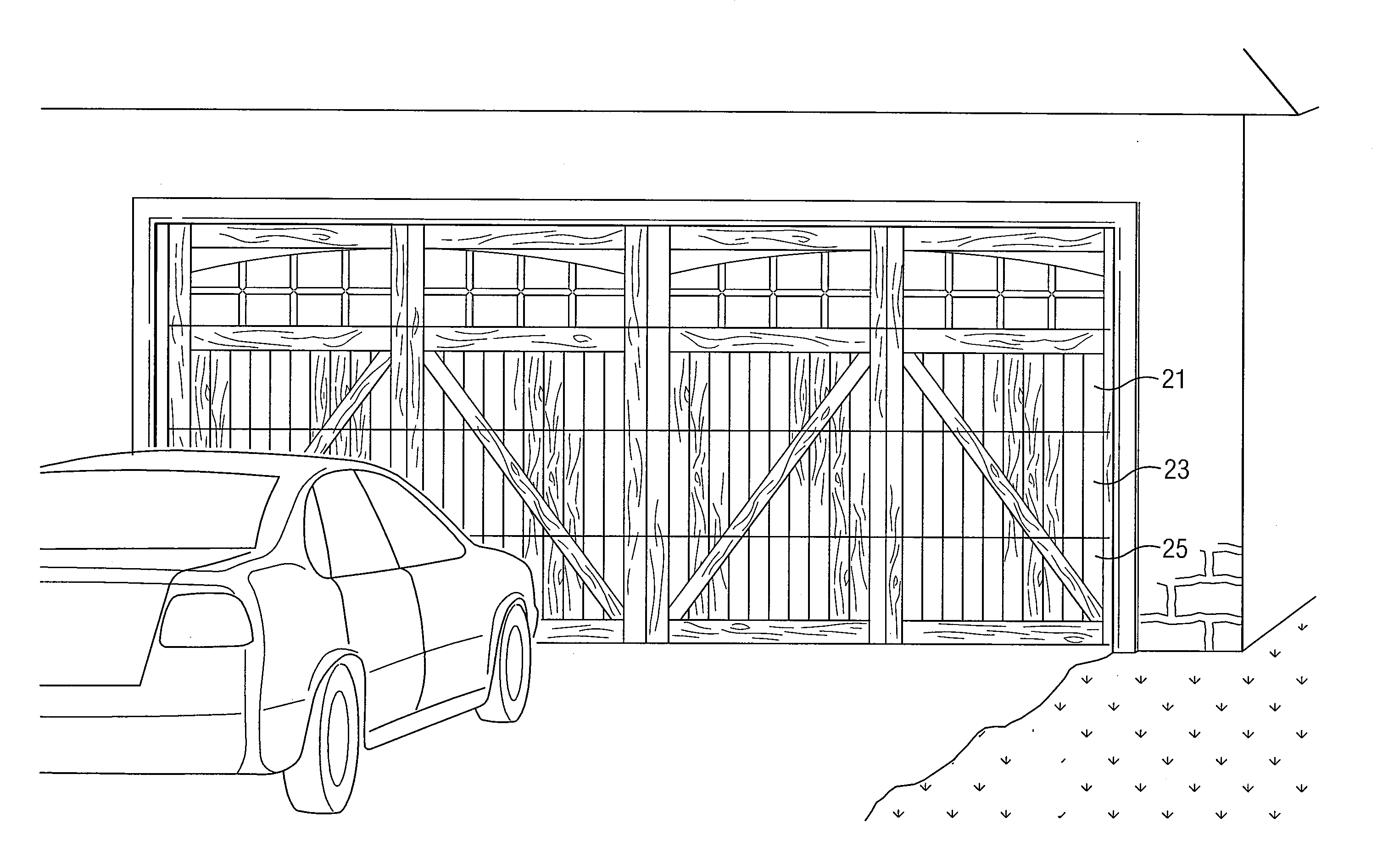 Overlay Panel System for an Overhead Garage Door and Method of Installation