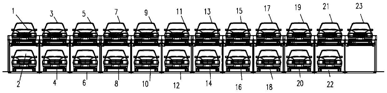 One-key access type three-dimensional parking equipment and operation method thereof