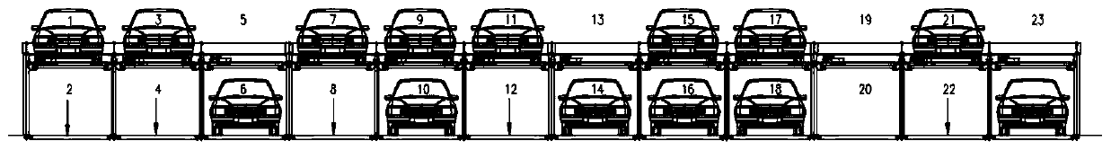 One-key access type three-dimensional parking equipment and operation method thereof