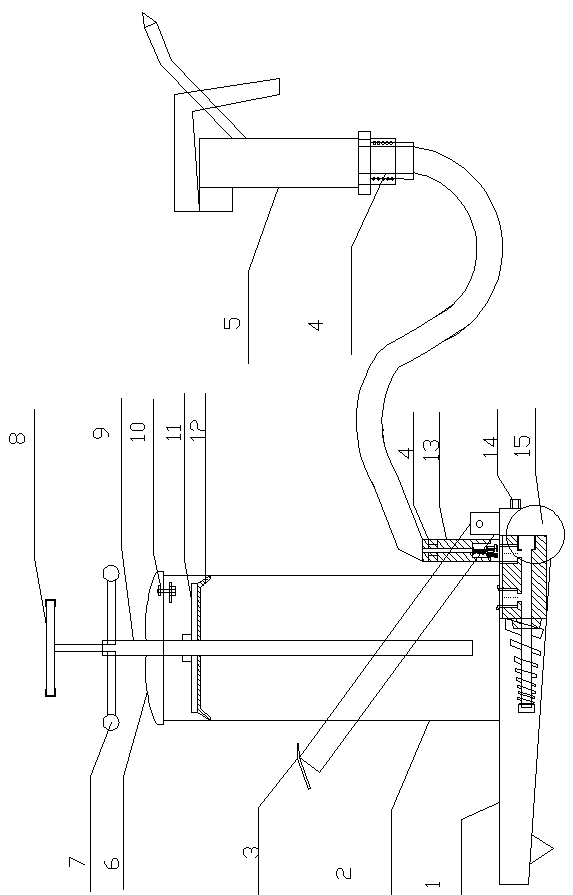 High-pressure grease injector