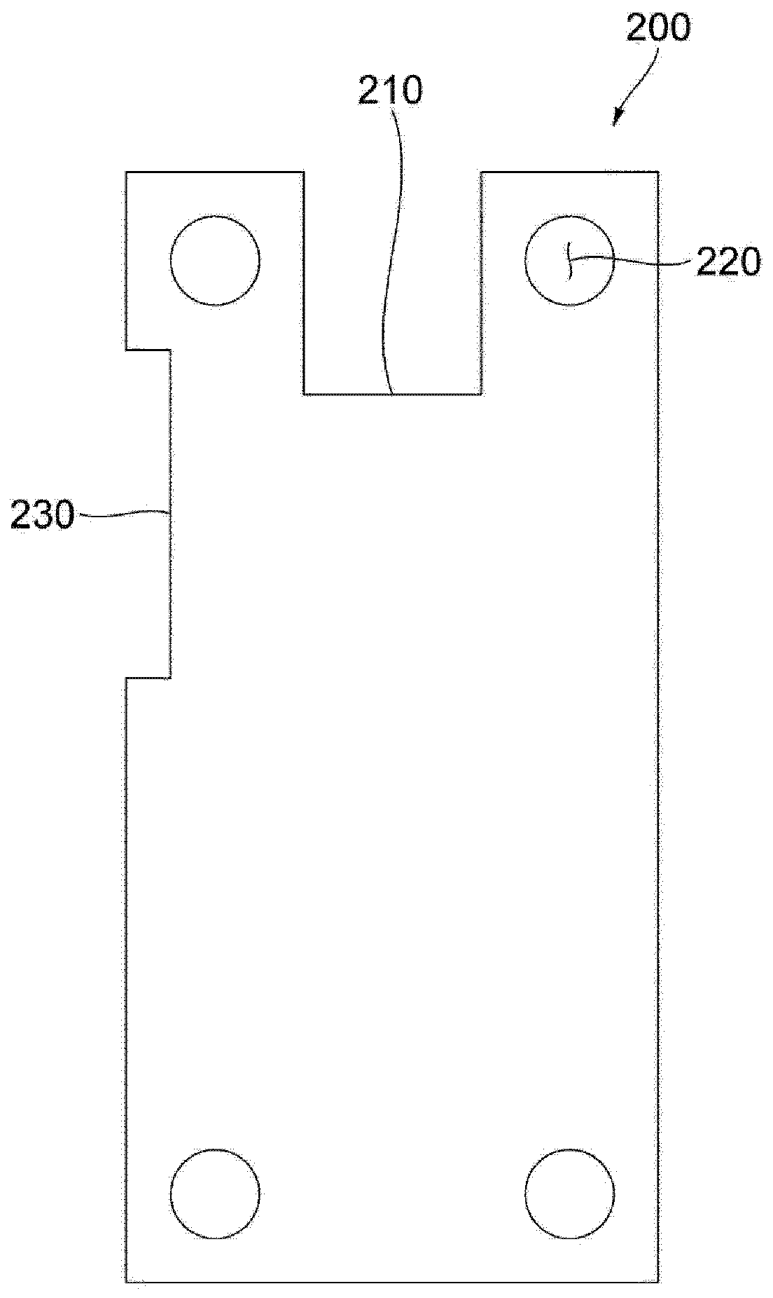 Jig for pressing gas analysis monocell, and gas analysis device including same