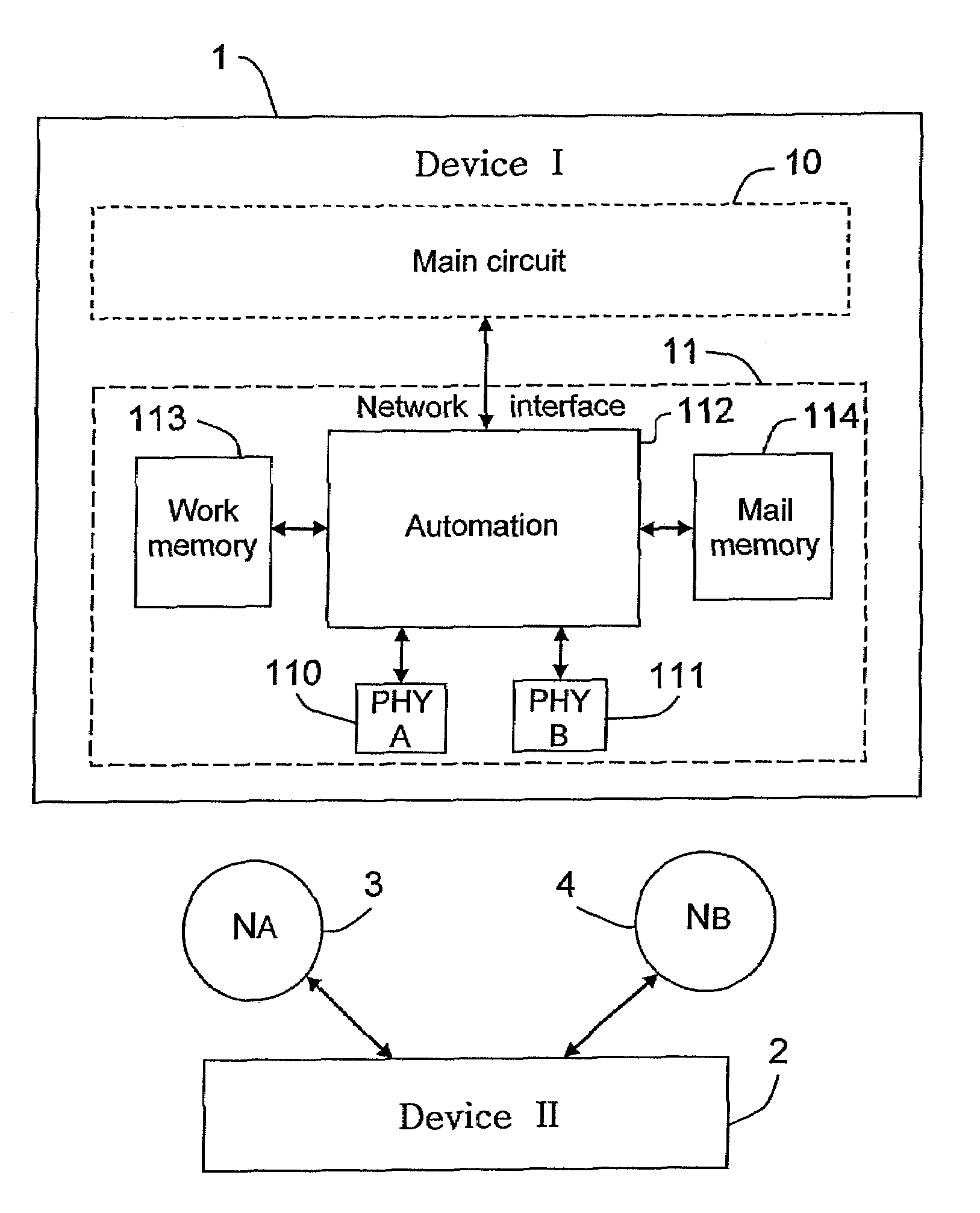 Apparatus for selecting and sorting packets from a packet data transmission network