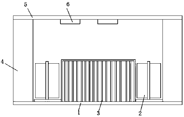 Anti-collision waiting bus platform