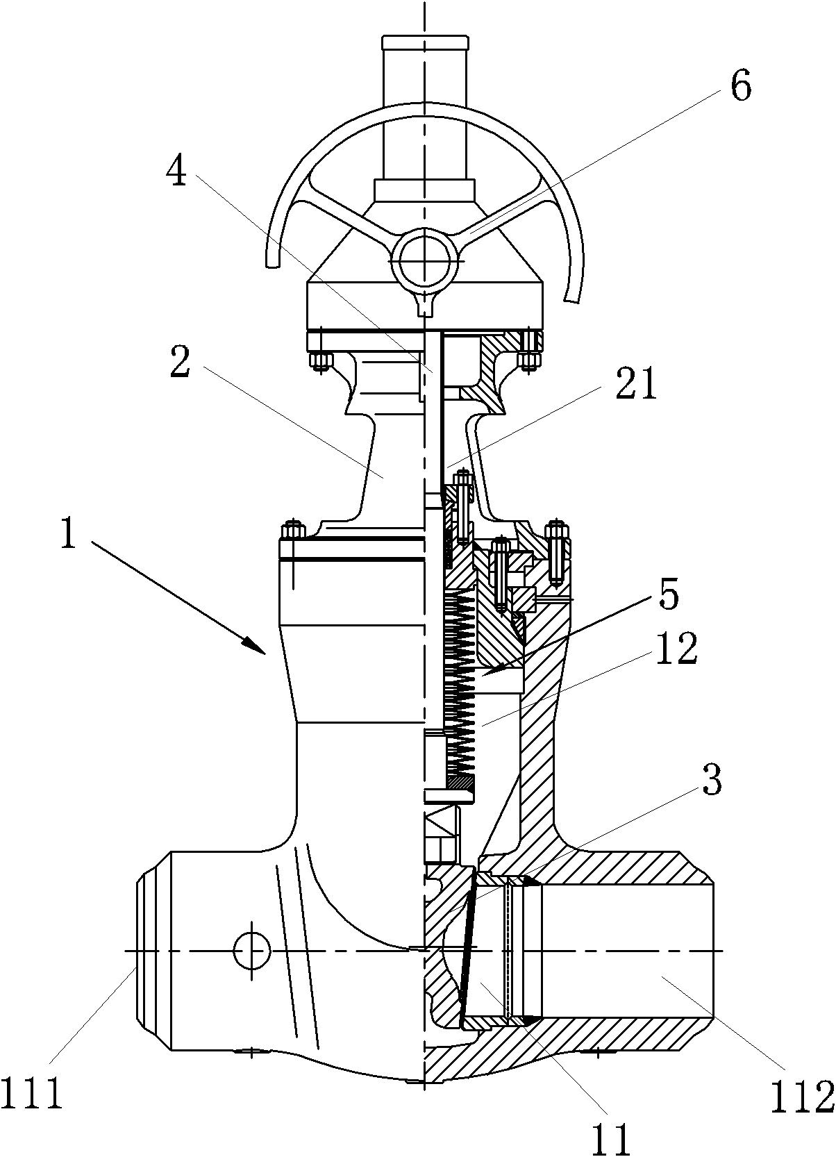 Valve with bellows seal