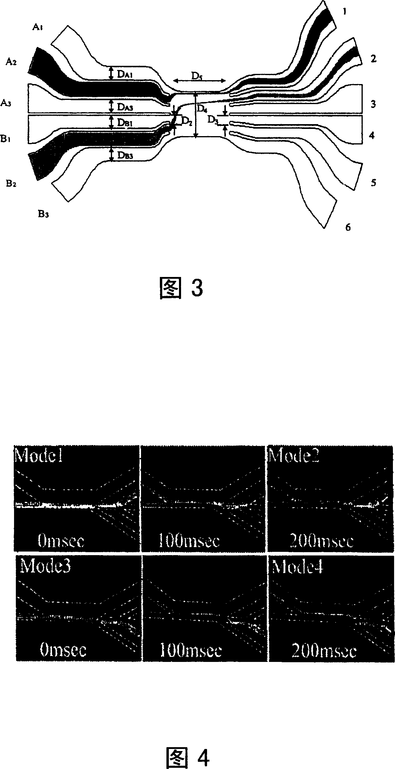 Micro-domain fluid covering-ratio control device