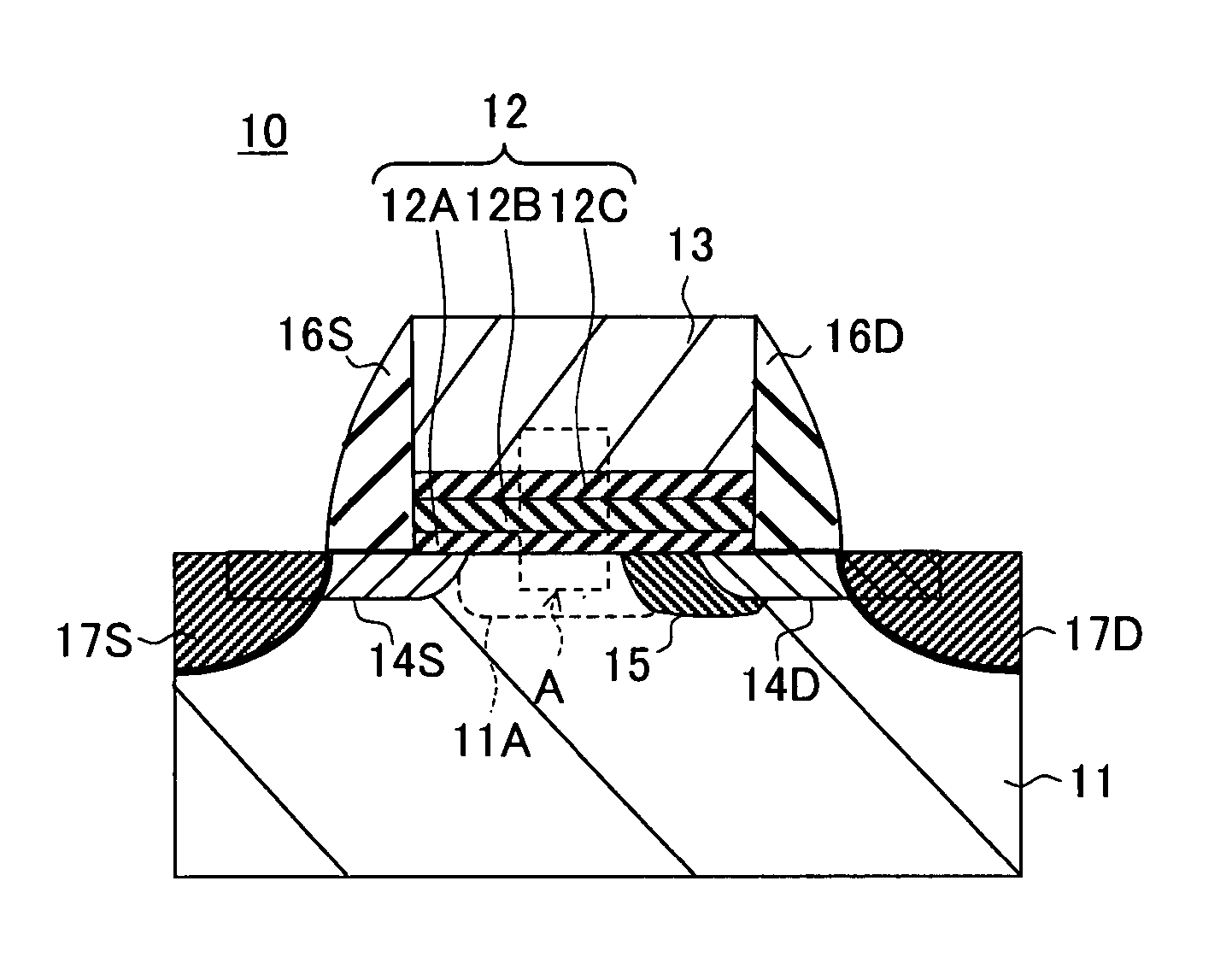 Nonvolatile memory device and method for producing the same