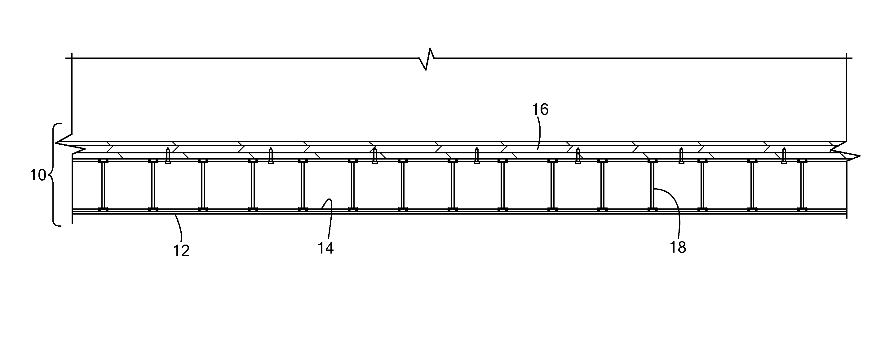 Roof parapet system