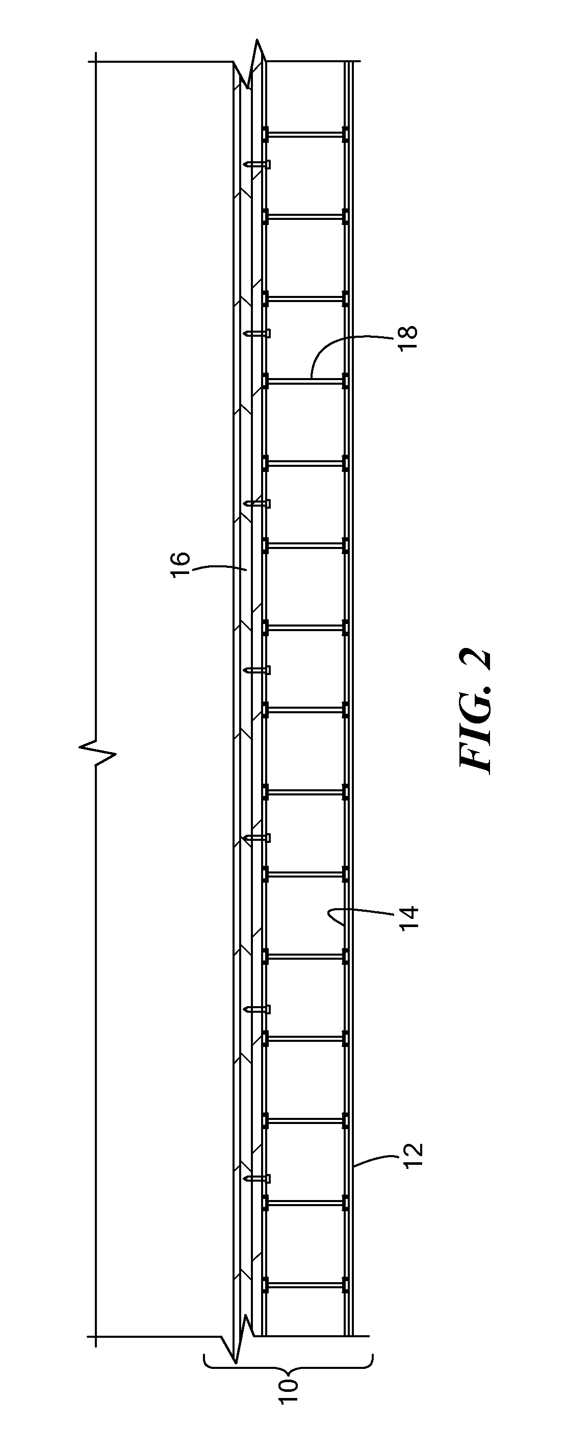 Roof parapet system