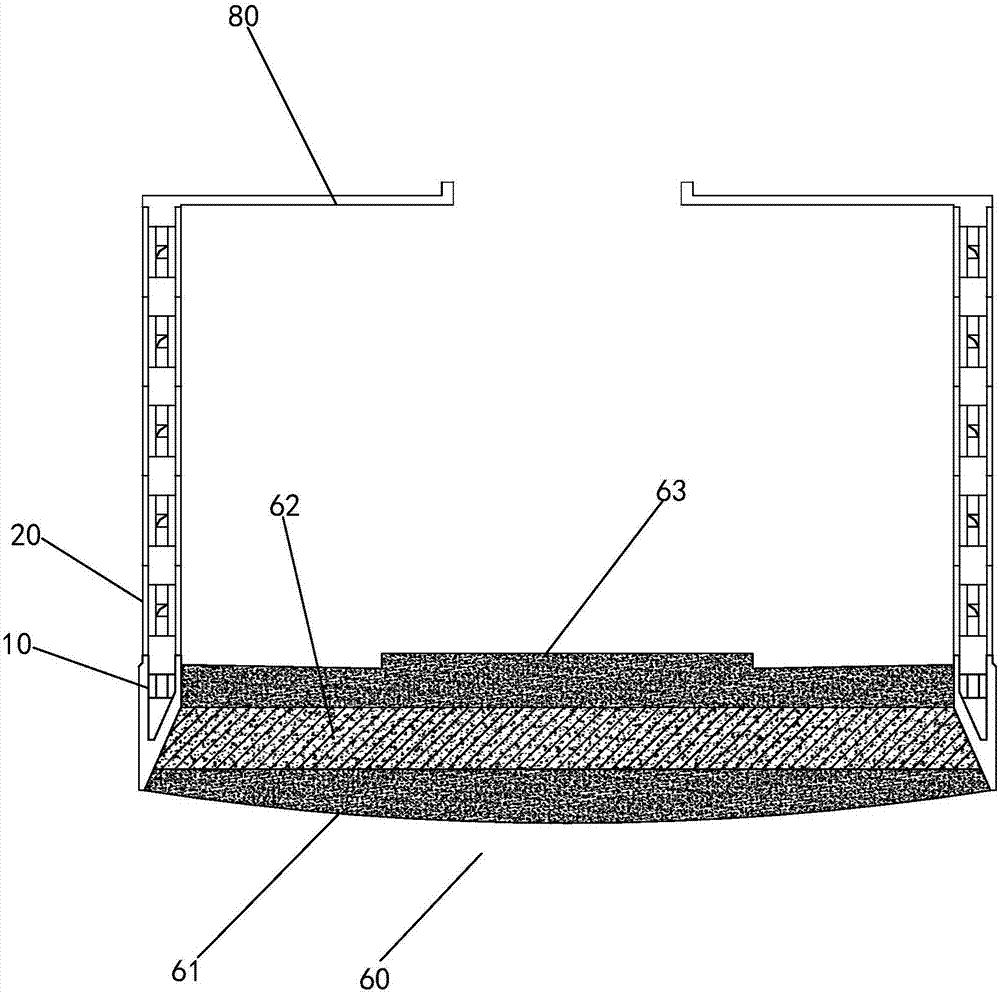Engineering method of prefabricated and spliced well-sinking type parking garage and parking garage