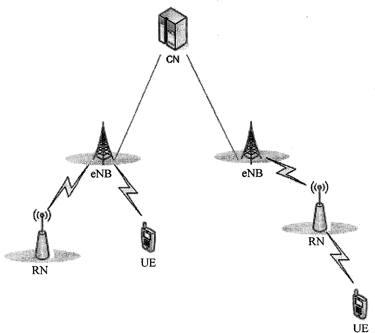 Method, device and system for transmitting pilot of backhaul link