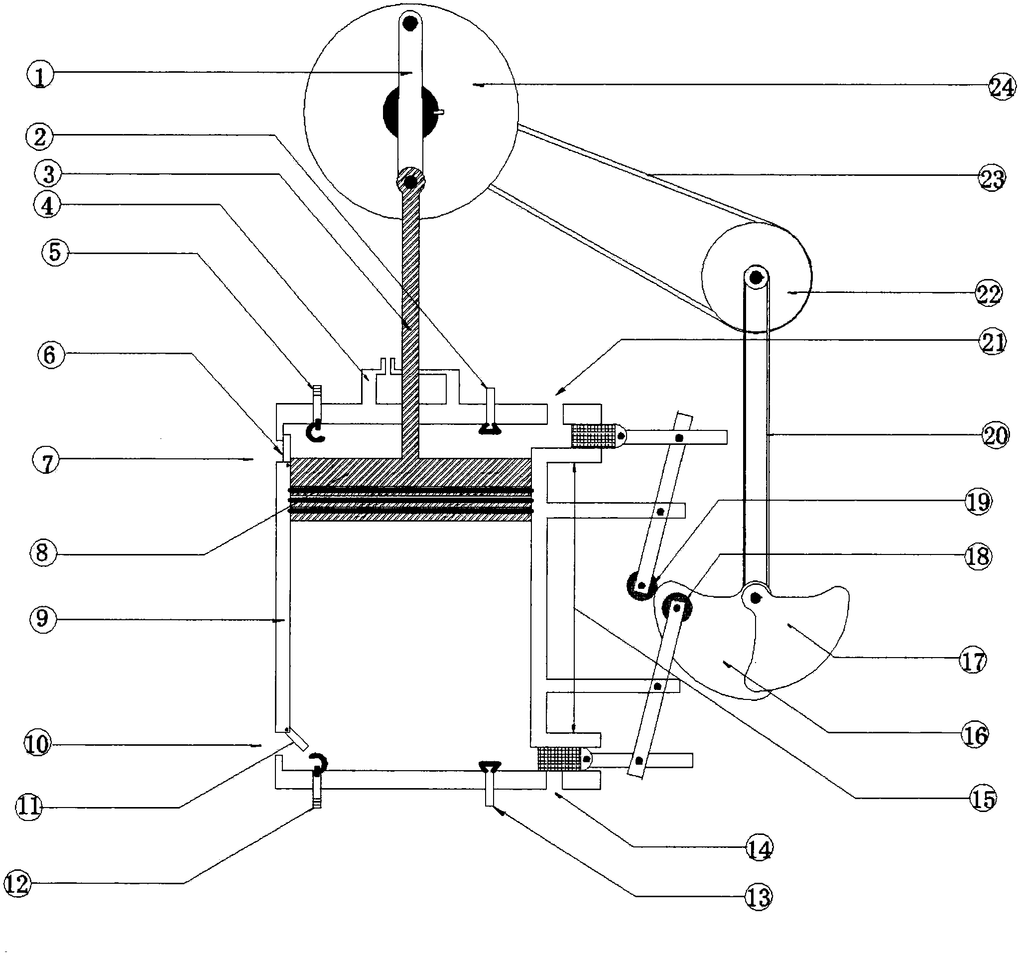 Multi-cycle internal combustion engine