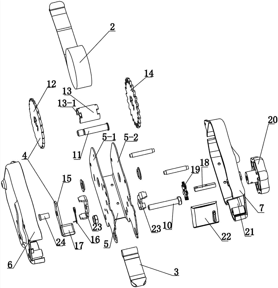 Full-closed type automotive safety binding device