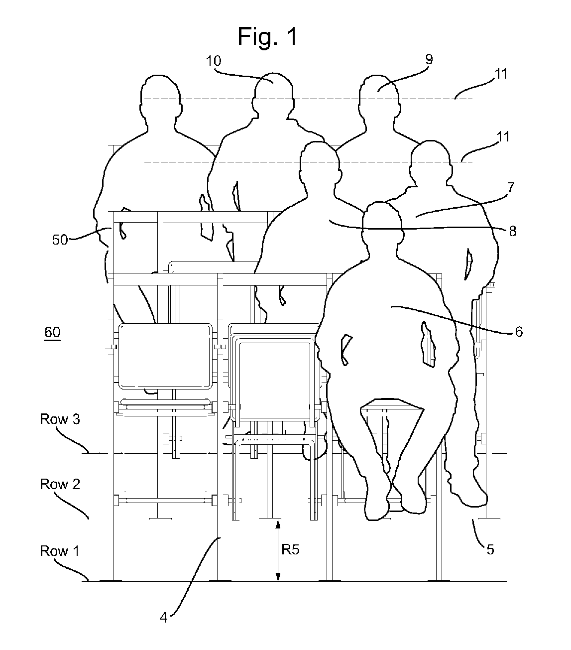 Flexible crowd seating