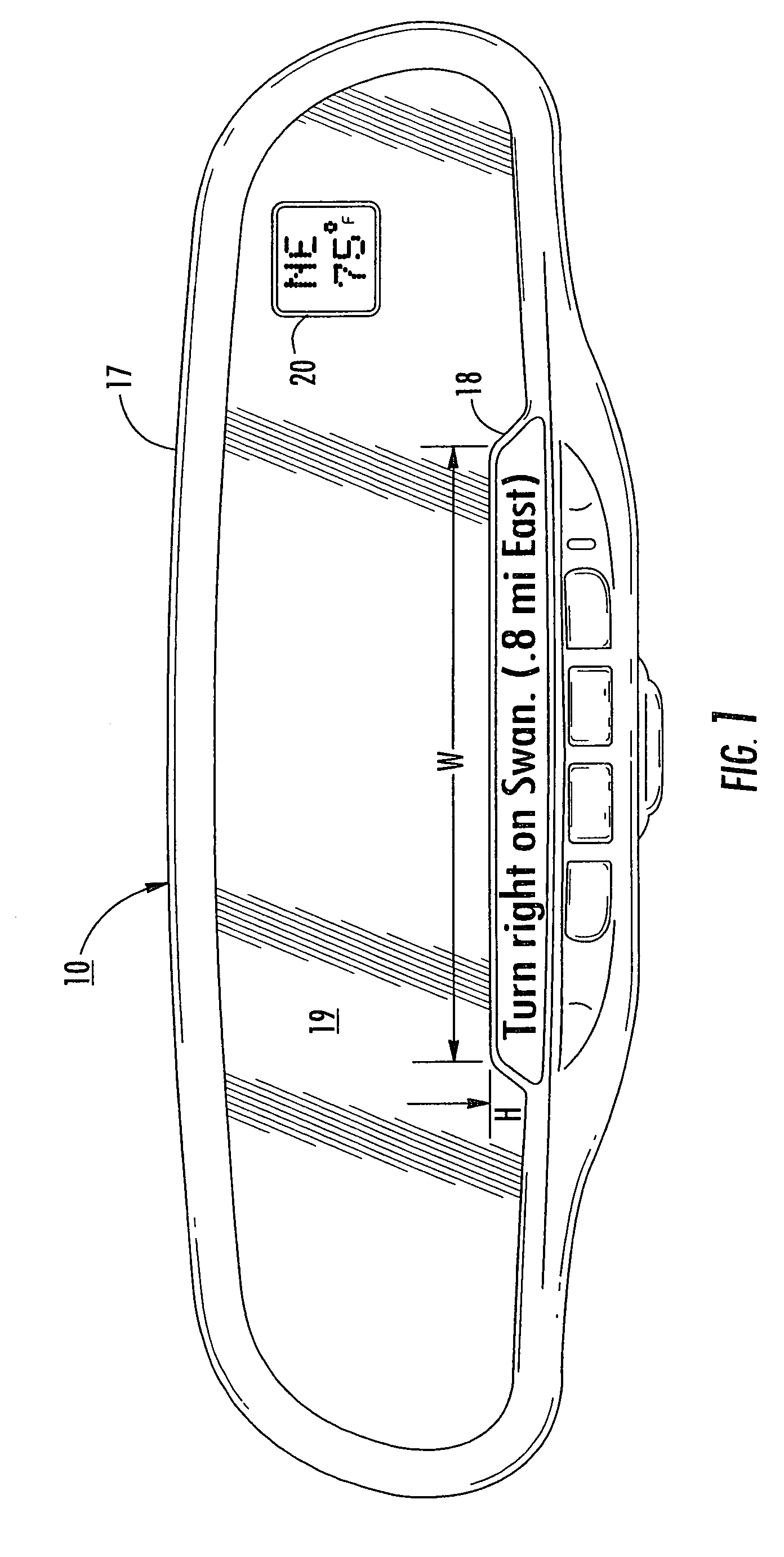 Navigation system for a vehicle