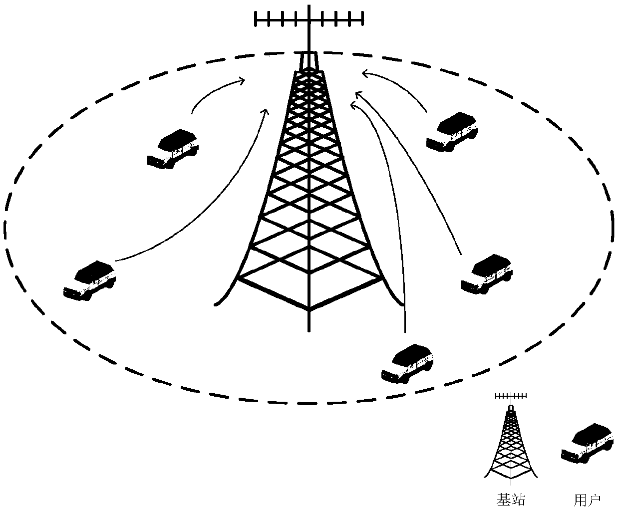Large-scale MIMO uplink transmission channel estimation method with low complexity