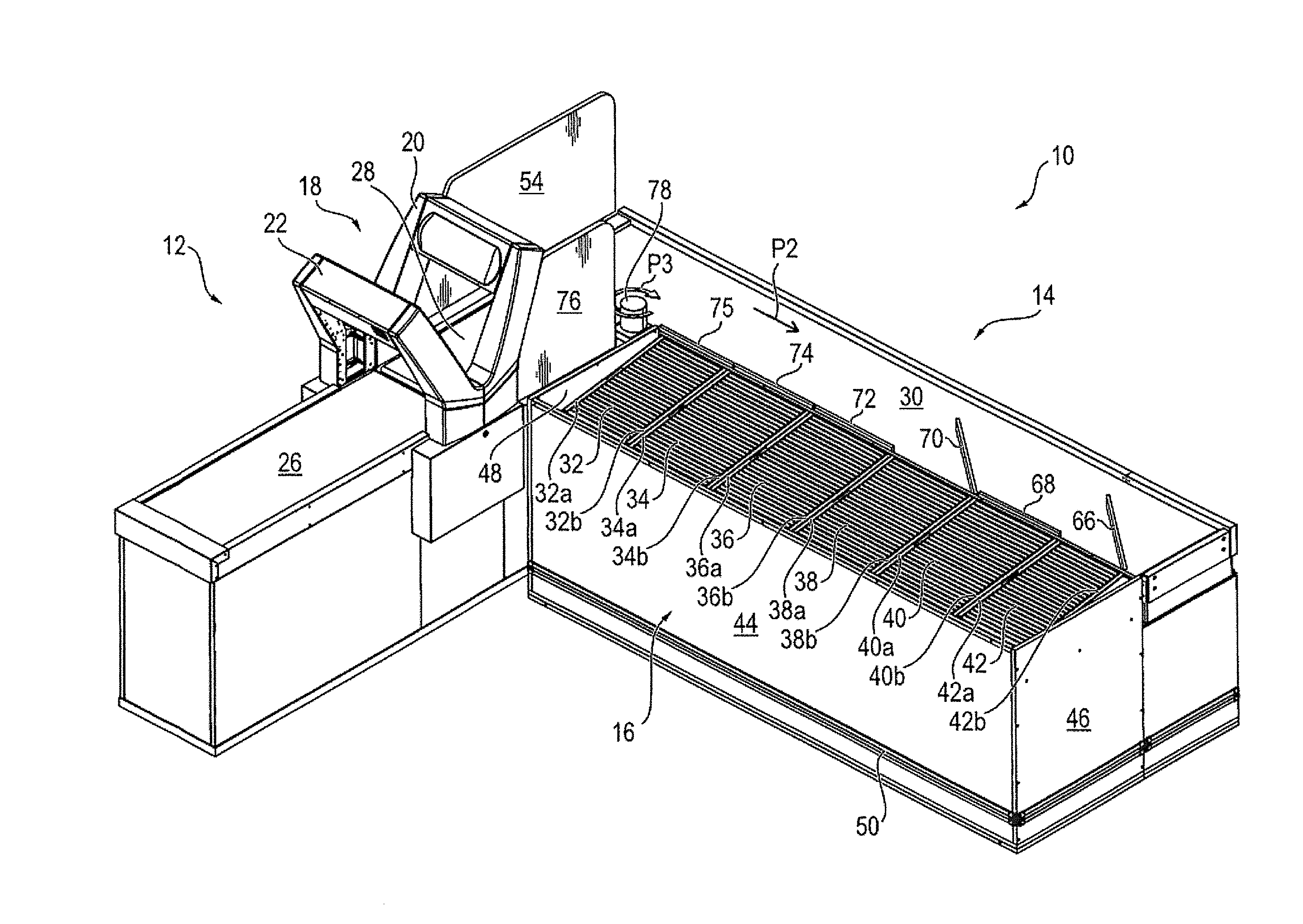 Checkout-system arrangement