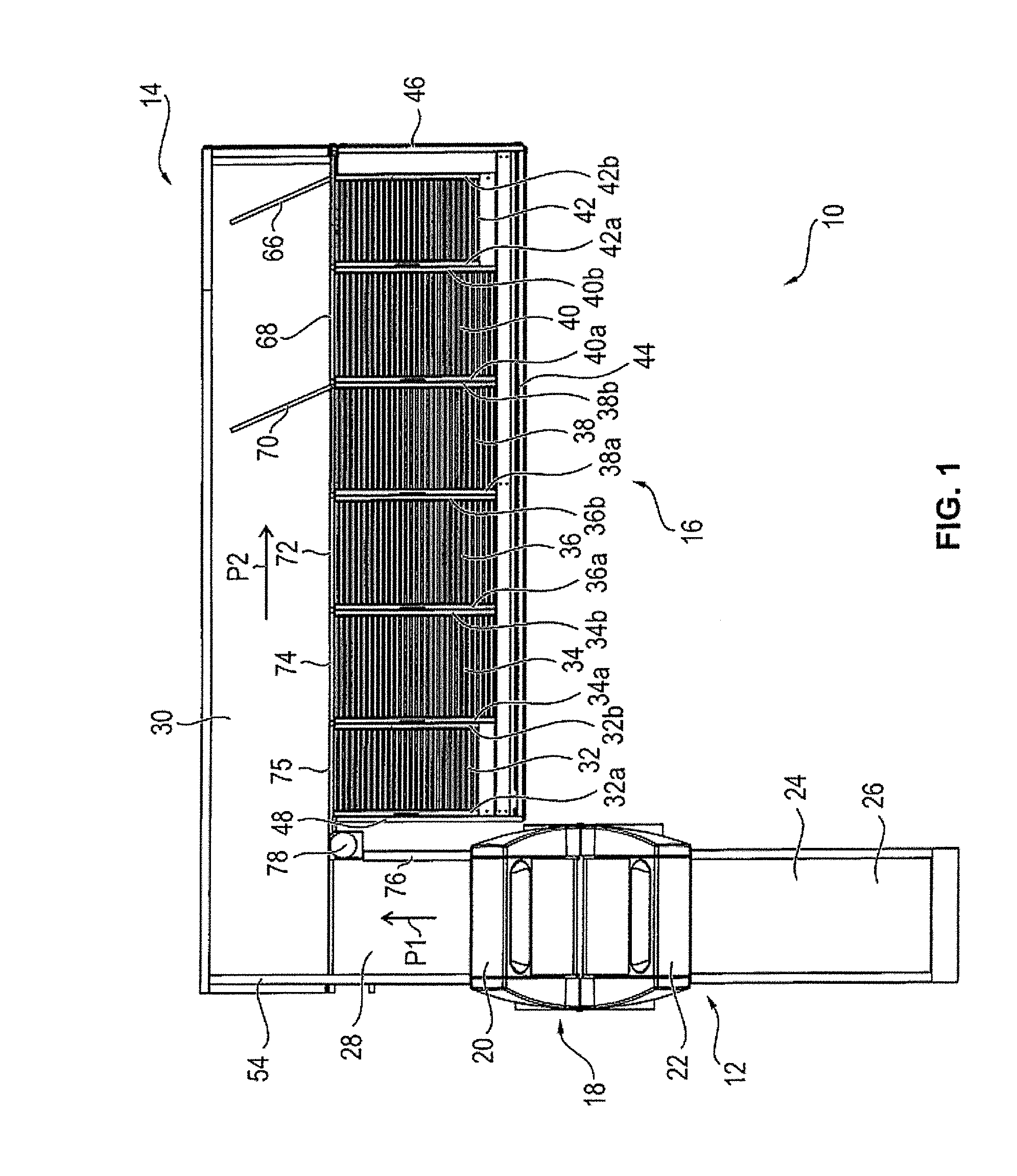 Checkout-system arrangement