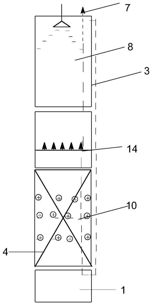 Falling film absorption air purifier for removing indoor formaldehyde