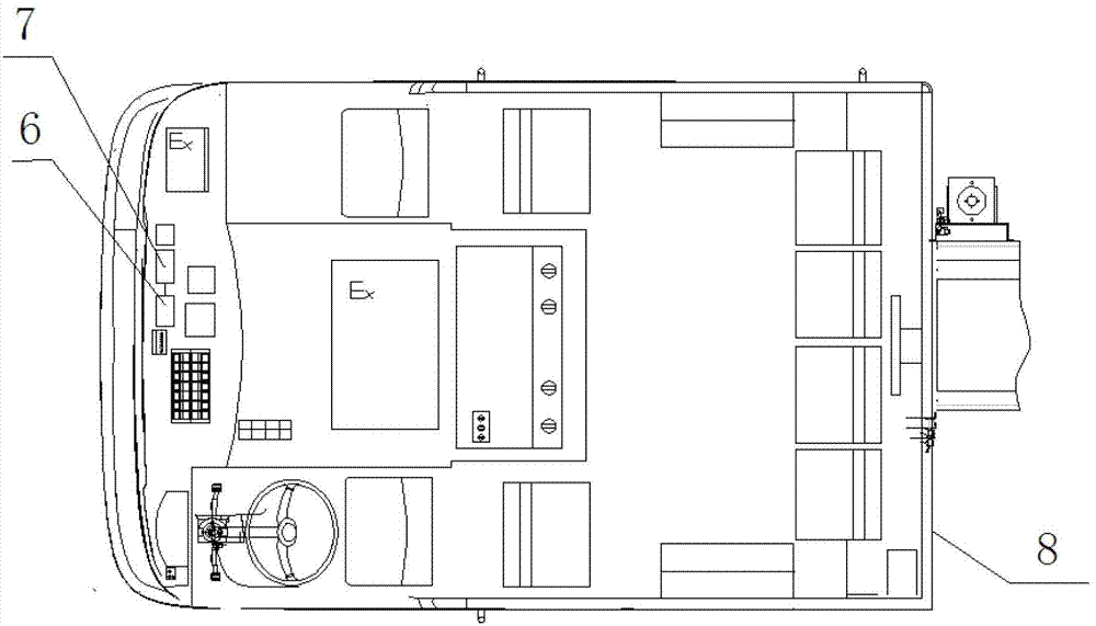 Power compensator for flasher and anti-explosion fire truck using power compensator