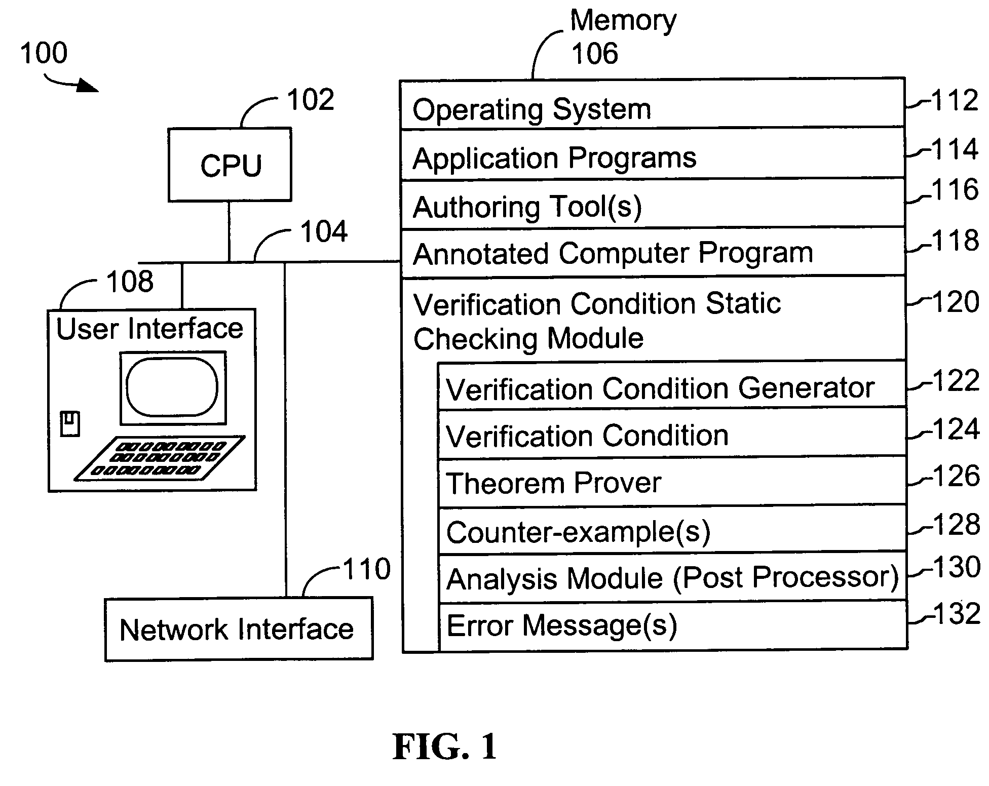 System and method for verifying computer program correctness and providing recoverable execution trace information