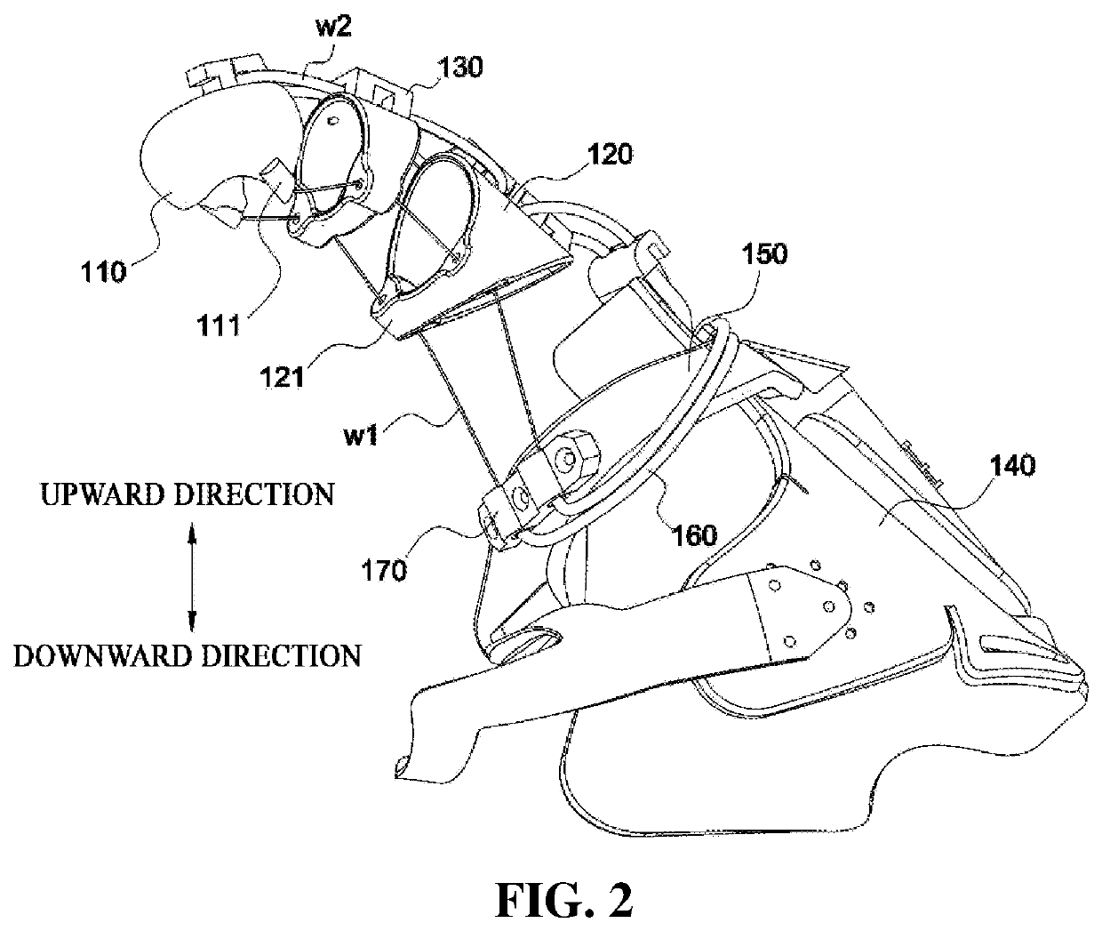 Exoskeleton glove-type artificial arm